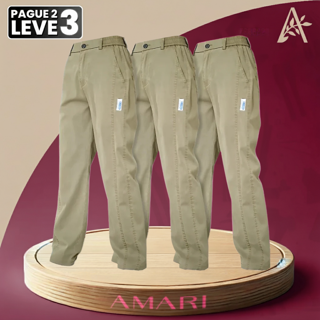 [Pague 2, Leve 3] Calça Feminina Aurora em Malha de Seda Gelo e Poliéster (Sua Nova Peça Favorita!)